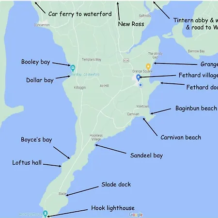 Nyaraló Cheerful 3 Bed In The Heart Of Village Fethard on Sea